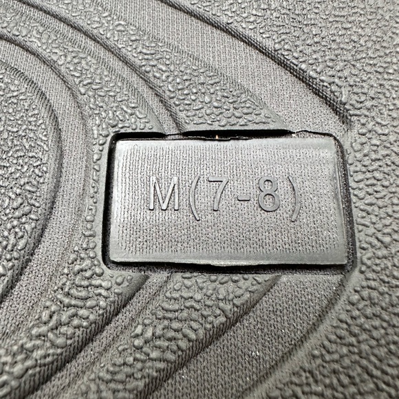 Floopi Teal Slippers with Fur ~ Medium Sizes 7-8 - Picture 3 of 9